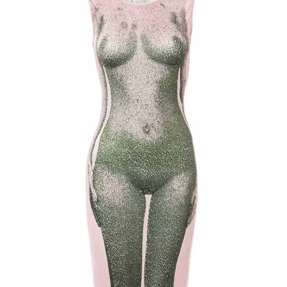 Calve length body con dress